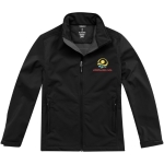 Softshell jassen met logo voor bedrijven polyester 270 g/m2 Elevate Life weergave zeefdruk