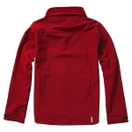 Polyester waterdichte softshell jas Elevate Life 300 g/m2 kleur rood