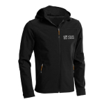 Polyester waterdichte softshell jas Elevate Life 300 g/m2 met afdrukgebied