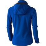 Softshell jas met capuchon voor dames, polyester 300 g/m2 Elevate Life tweede weergave achterkant