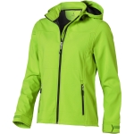 Softshell jas met capuchon voor dames, polyester 300 g/m2 Elevate Life tweede weergave