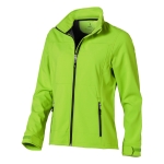 Softshell jas met capuchon voor dames, polyester 300 g/m2 Elevate Life derde weergave