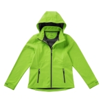 Softshell jas met capuchon voor dames, polyester 300 g/m2 Elevate Life