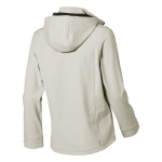 Softshell jas met capuchon voor dames, polyester 300 g/m2 Elevate Life derde weergave achterkant