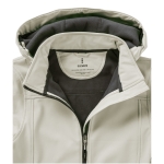 Softshell jas met capuchon voor dames, polyester 300 g/m2 Elevate Life weergave detail 3