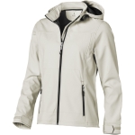 Softshell jas met capuchon voor dames, polyester 300 g/m2 Elevate Life tweede weergave