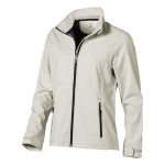 Softshell jas met capuchon voor dames, polyester 300 g/m2 Elevate Life derde weergave