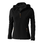 Softshell jas met capuchon voor dames, polyester 300 g/m2 Elevate Life