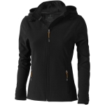 Softshell jas met capuchon voor dames, polyester 300 g/m2 Elevate Life