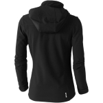 Softshell jas met capuchon voor dames, polyester 300 g/m2 Elevate Life weergave achterkant