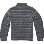 Donzen winterjas van 20D nylon en 115 g/m2 bedrukken Elevate Life kleur grijs