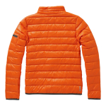 Nylon donsjas met logo voor dames Elevate Life 115g/m2 20T kleur oranje