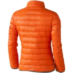 Nylon donsjas met logo voor dames Elevate Life 115g/m2 20T tweede weergave achterkant