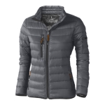 Nylon donsjas met logo voor dames Elevate Life 115g/m2 20T