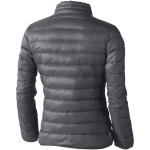 Nylon donsjas met logo voor dames Elevate Life 115g/m2 20T tweede weergave achterkant