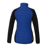 Tweekleurige damesjassen personaliseren van 380T polyester Elevate Life kleur blauw