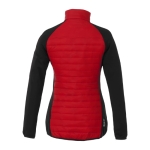 Tweekleurige damesjassen personaliseren van 380T polyester Elevate Life kleur rood