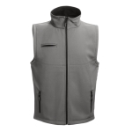 Softshell bodywarmer van polyester en elastaan ​​280 g/m2 THC Baku kleur donkergrijs