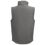 Softshell bodywarmer van polyester en elastaan ​​280 g/m2 THC Baku kleur donkergrijs tweede weergave