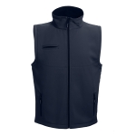 Softshell bodywarmer van polyester en elastaan ​​280 g/m2 THC Baku kleur marineblauw