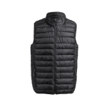 Polyester winddichte lichtgewicht bodywarmer MKT Belsan kleur zwart  negende weergave