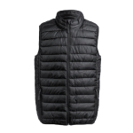 Polyester winddichte lichtgewicht bodywarmer MKT Belsan kleur zwart