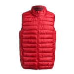 Polyester winddichte lichtgewicht bodywarmer MKT Belsan kleur rood