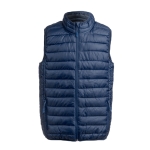 Polyester winddichte lichtgewicht bodywarmer MKT Belsan kleur marineblauw