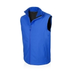 Kleurrijke ademende softshell bodywarmer MKT Balmax kleur blauw  negende weergave