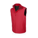 Kleurrijke ademende softshell bodywarmer MKT Balmax kleur rood  negende weergave