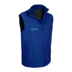 Kleurrijke ademende softshell bodywarmer MKT Balmax met jouw bedrukking