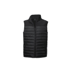 Promotionele waterdichte softshell en polyester bodywarmer MKT Bordy kleur zwart  negende weergave