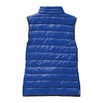 Bodywarmer voor dames 20D nylon en 115 g/m2 dons Elevate Life kleur blauw