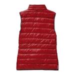 Bodywarmer voor dames 20D nylon en 115 g/m2 dons Elevate Life kleur rood