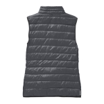 Bodywarmer voor dames 20D nylon en 115 g/m2 dons Elevate Life kleur titanium