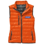 Bodywarmer voor dames 20D nylon en 115 g/m2 dons Elevate Life weergave transfer printen