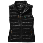 Bodywarmer voor dames 20D nylon en 115 g/m2 dons Elevate Life weergave transfer printen