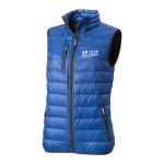 Bodywarmer voor dames 20D nylon en 115 g/m2 dons Elevate Life met afdrukgebied