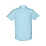 Shirts van katoen en polyester 130 g/m2 THC London WH kleur lichtblauw eerste weergave