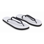 Slippers met logo of ontwerp voor het strand maat 36 -39 Beach Sublim kleur zwart