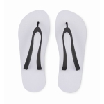 Strandslippers personaliseren eigen design maat 40-43 Beach Sublim kleur zwart derde weergave