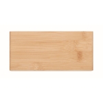 Bamboo Wekker draadloze opladers bedrukken Time kleur hout vijfde weergave