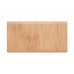 Bamboo Wekker draadloze opladers bedrukken Time kleur hout zesde weergave