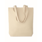 Boodschappentas met logo Ecobag kleur beige tweede weergave