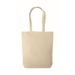 Boodschappentas met logo Ecobag kleur beige derde weergave