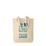 Boodschappentas met logo Ecobag weergave met bedrukking