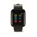 Activity tracker personaliseren als geschenk Training kleur zwart vijfde weergave