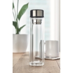 Fles van borosilicaatglas met thermometer 390ml Termo Tactile kleur doorzichtig sfeervolle weergave