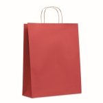 Grote papieren zakken bedrukken 90 g/m2 Retail Large kleur rood