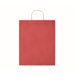 Grote papieren zakken bedrukken 90 g/m2 Retail Large kleur rood tweede weergave